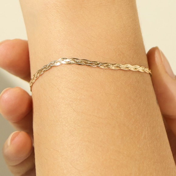 Jenny slate x catbird Entwined Braided Chain Bracelet - Picture 2 of 3